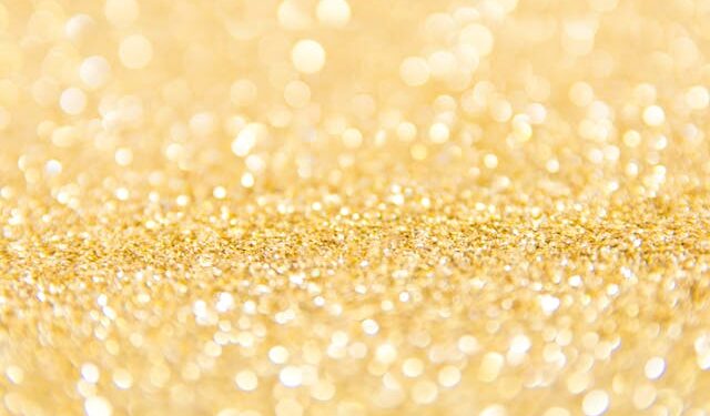 Gold scattered around