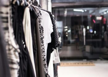 clothes hanged on clothes hanger