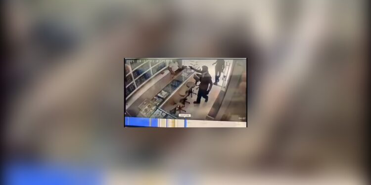 Bilmora jewellery store robbery incident